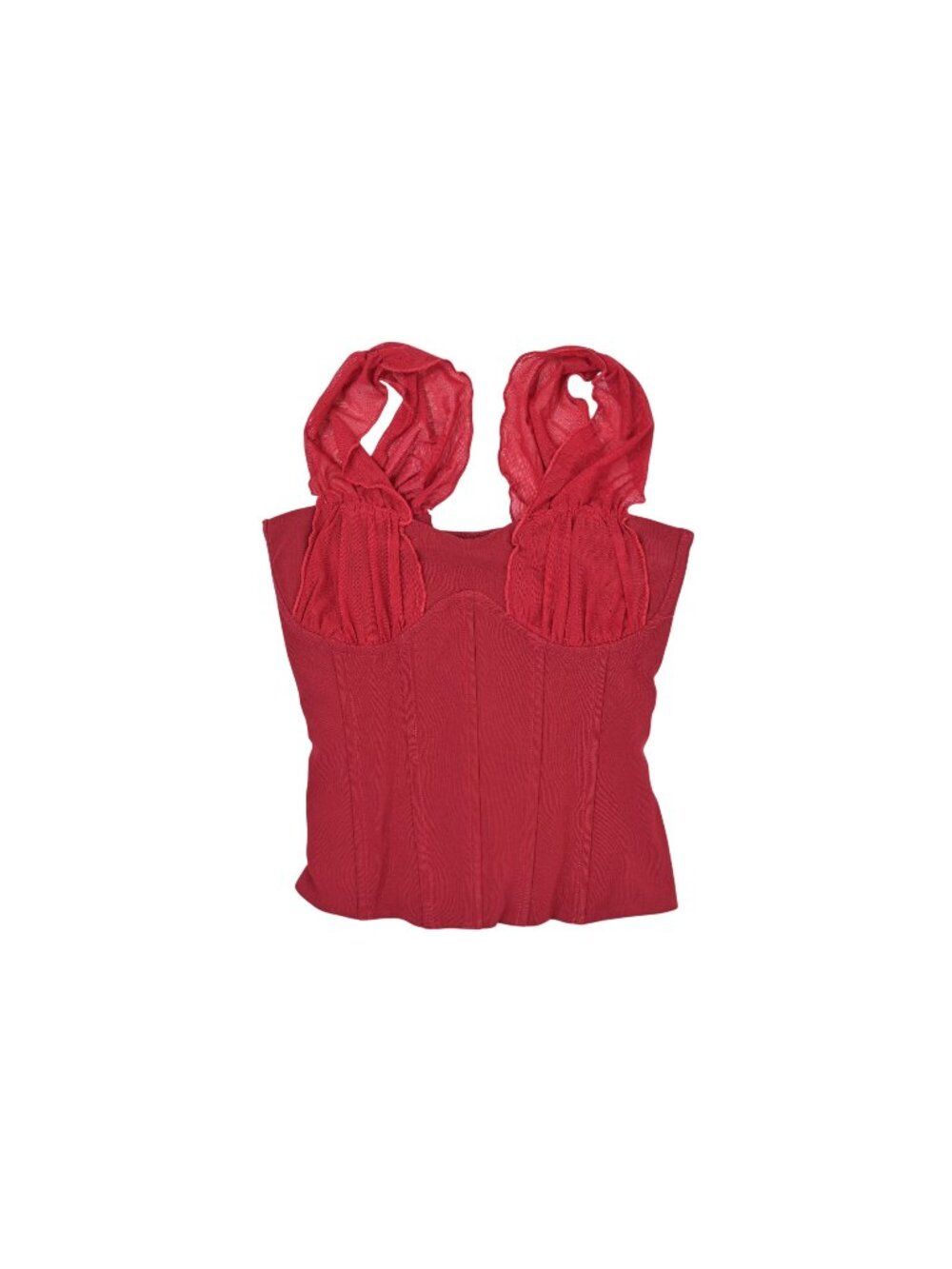 Outcast Amaya Top in Deep Red